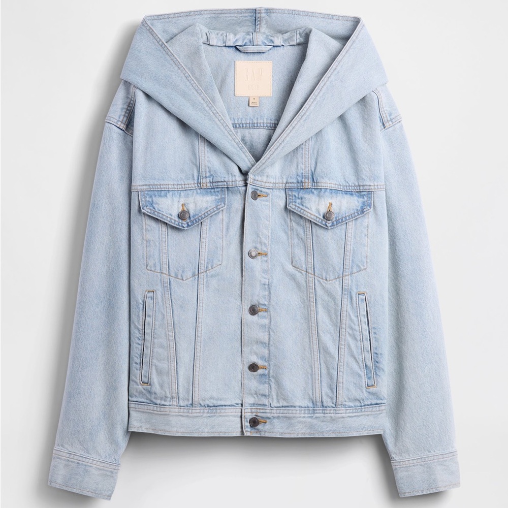 GAPxBeis Light Blue Denim Jacket